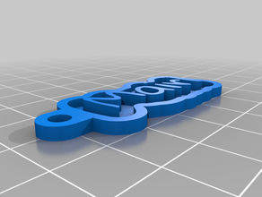 mairi fermuar çekin özelleştirilmiş 3d print model - Mito3D