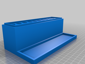 meine angepasste parametrische stapelbar ammo box Deckel 12 7x44r kundengebundene 3d print model - Mito3D
