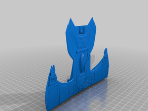 ferengi ship no supports model kit star trek tng 3d print model - Mito3D