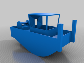 springer tug boot 3d print model - Mito3D