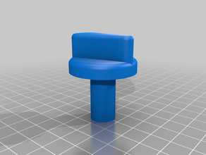 botão indesit forno knob 3d print model - Mito3D