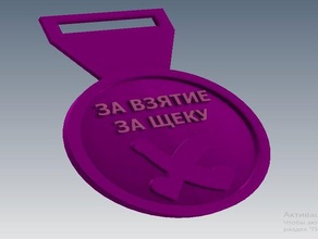 medal of 3d print model - Mito3D