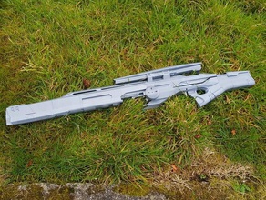 borderslands maliwan sniper 2 prop tireur d'élite 3d print model - Mito3D