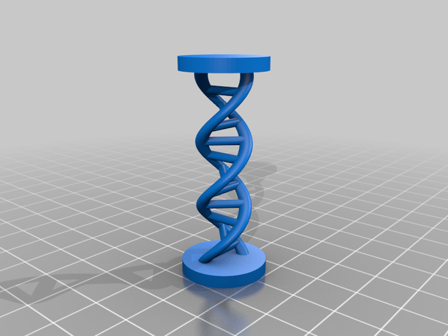 o dna helix 3D print model - Mito3D
