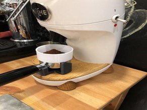 Nische null portafilter Halter v1 Kaffeemühle espresso nichezero 3d print model - Mito3D