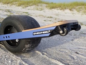 glider v2 onewheel handle wheels bumpers 3d print model - Mito3D
