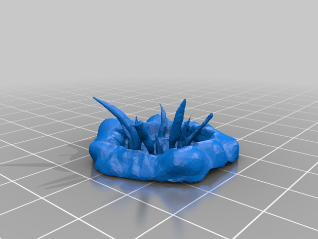 gloomhaven spike di danno buca trappola 3D print model - Mito3D