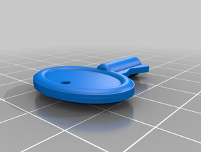 toy cash desk key lock 3d print model - Mito3D