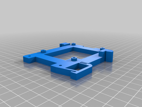 rc raspberry pi din plate mounting case 3d print model - Mito3D