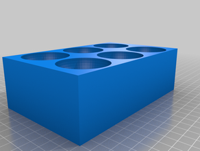 egg holder fridge gadget simple 3d print model - Mito3D