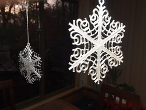 nameflakes - your very own custom snowflake 3d print model - Mito3D