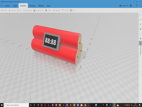 tnt baton de dynamite la explosifs 3d print model - Mito3D