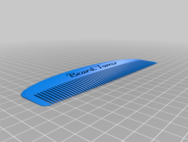 beard tamer customized 3D print model - Mito3D