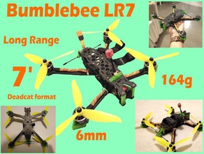 bumblebee lr7 todos los componentes en 3d 28065 7 pulgadas racer 3d print model - Mito3D