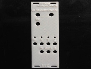 nlc primal hyperchaos eurorack panel 3d print model - Mito3D
