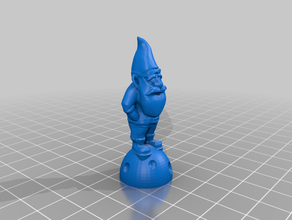 gnome válvula de cogumelo schrader 3d print model - Mito3D