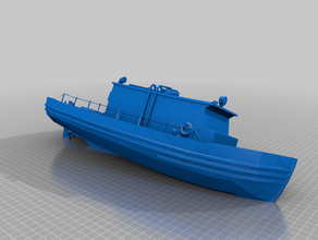 fallout barcos terreno de volcado 28mm los fo3 fo4 gaslands inquisimunda tnt naufragio 3d print model - Mito3D