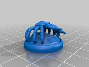 crabe géant donjons dragons pathfinder de la mer 3d print model - Mito3D