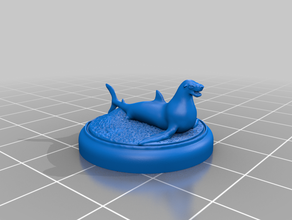 bunyip dungeons dragons pathfinder mare 3d print model - Mito3D