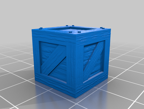 crate dungeons dragons pathfinder 3d print model - Mito3D