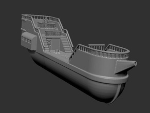 de base navire 7 pièces ne mâts donjons dragons pathfinder pirate 3d print model - Mito3D