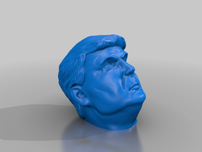 trump head 1 3d print model - Mito3D