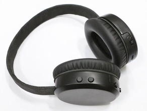 3d printed bluetooth headphones - version 2 audio headset 3d print model - Mito3D