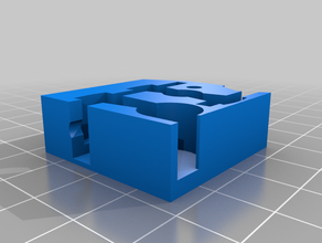 magrel blok m4 3 mm burun tam delik fdl3 projectfdl 3d print model - Mito3D