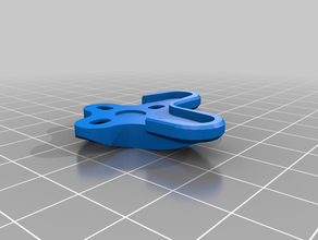 flosstyle Fuß v2 3d print model - Mito3D