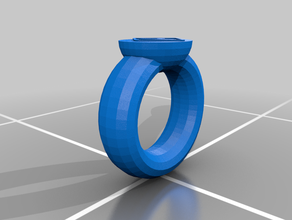 masse brute maximale au décollage de l'anneau mike blender 3d print model - Mito3D