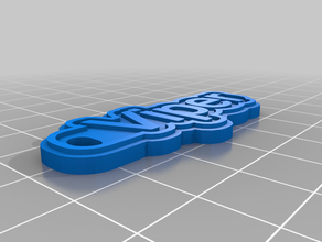 name tag viper customized 3d print model - Mito3D