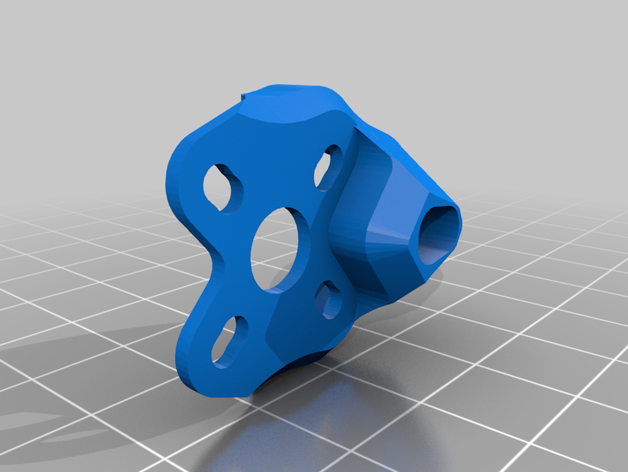johnnyfpv astrox x5 braccio protettore 3D print model - Mito3D