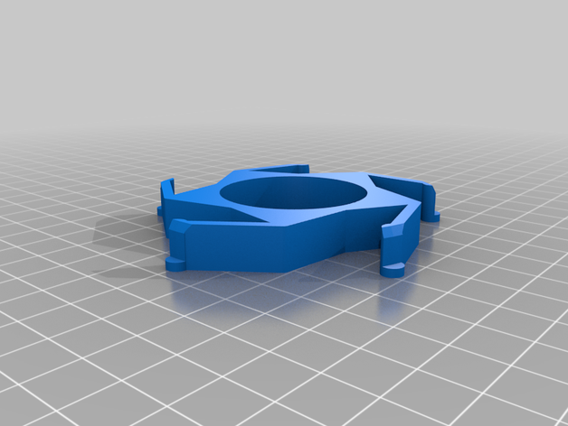 3ème essayer hub personnalisé 3D print model - Mito3D