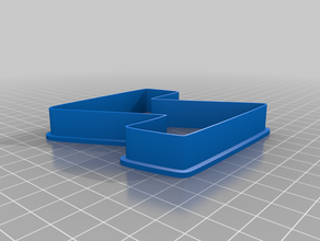 alfabeto cortadores de cookie cortador 3d print model - Mito3D