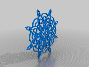 snowflake magic 3d print model - Mito3D