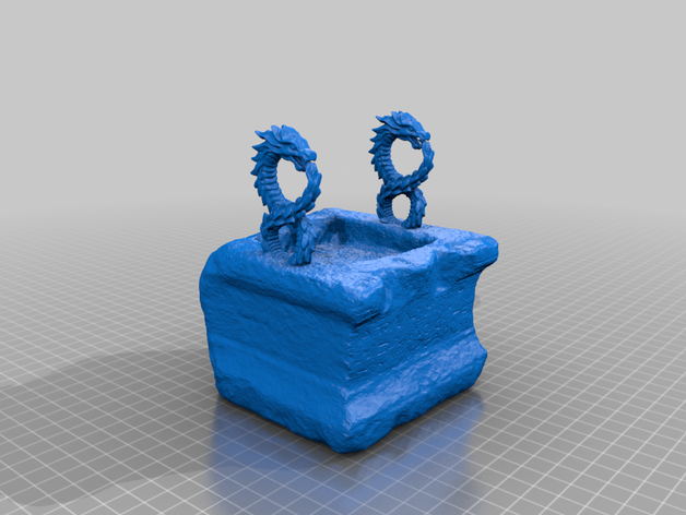 antica supporto della bacchetta di sambuco dumbledore dumbledores harry potter zauberstab 3D print model - Mito3D
