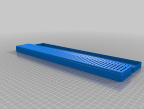 my customized memory card box lid - customizer 3d print model - Mito3D