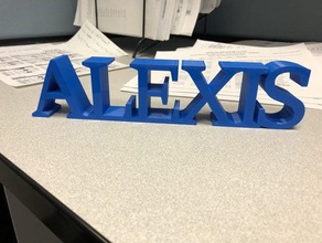 alexis 3d print model - Mito3D