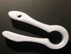 pet bottle opener modified impaired poeple aid helper tool 3d print model - Mito3D