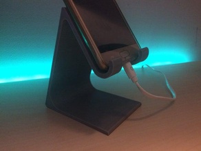 phone stand v2 3d print model - Mito3D