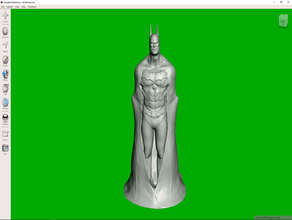batman memorial remixed fixed meshmixer 3d print model - Mito3D