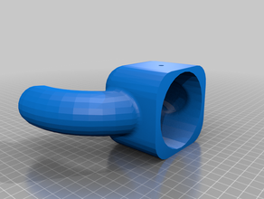 camino, ventilatore supporto 3d print model - Mito3D
