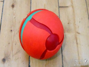 morphball di salvadanaio metroid scatola denaro samus 3d print model - Mito3D