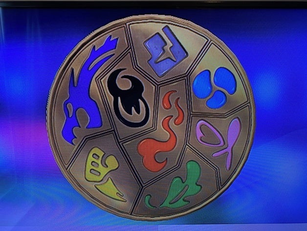 pokemon espada e escudo galar ginásio emblemas galarian emblema brinquedo o 3D print model - Mito3D