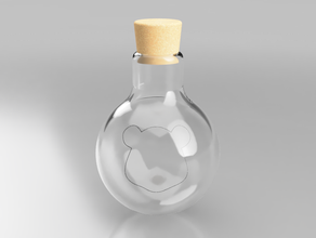 gummiberry juice bottle gummi bears 3d print model - Mito3D