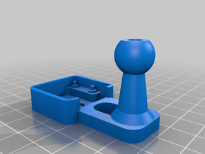 pi camera ball mount enclosure raspberry 3d print model - Mito3D