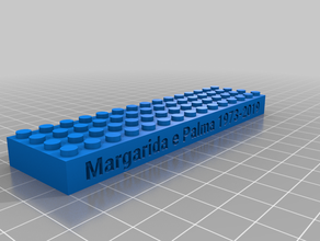 lego mar pal su misura 3d print model - Mito3D
