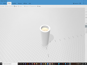 cup sand 3d print model - Mito3D