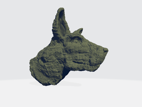 dessertwolf bobafps criaturas cão a cabeça hund lobo 3d print model - Mito3D
