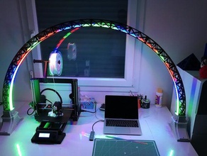 led bridge 3d print model - Mito3D